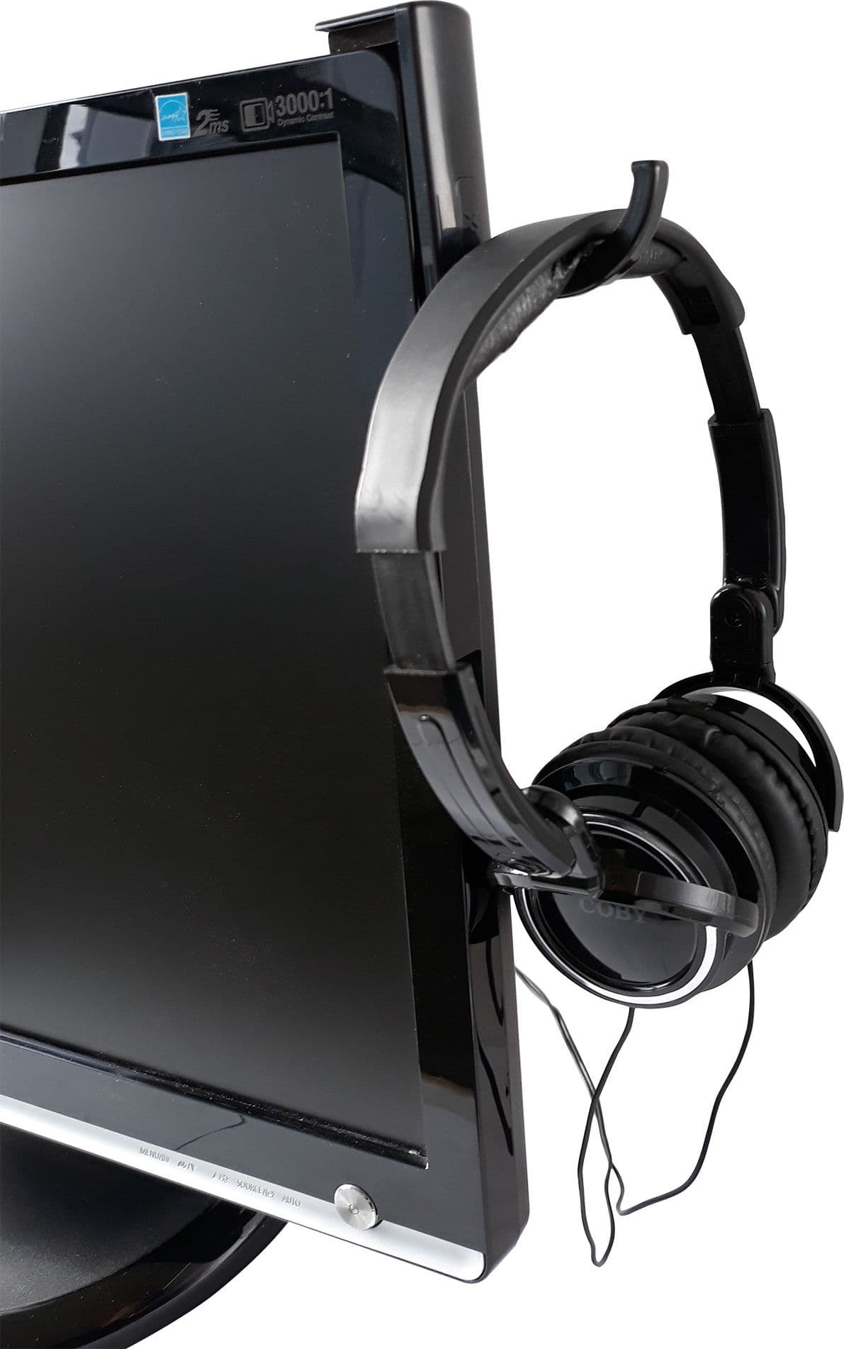 Supporto Cuffie Adesivo Universale per Monitor e Scrivania Nero (2 Pezzi) in Porta cartucce Scontolo.net - Potenza, commercioVirtuoso.it