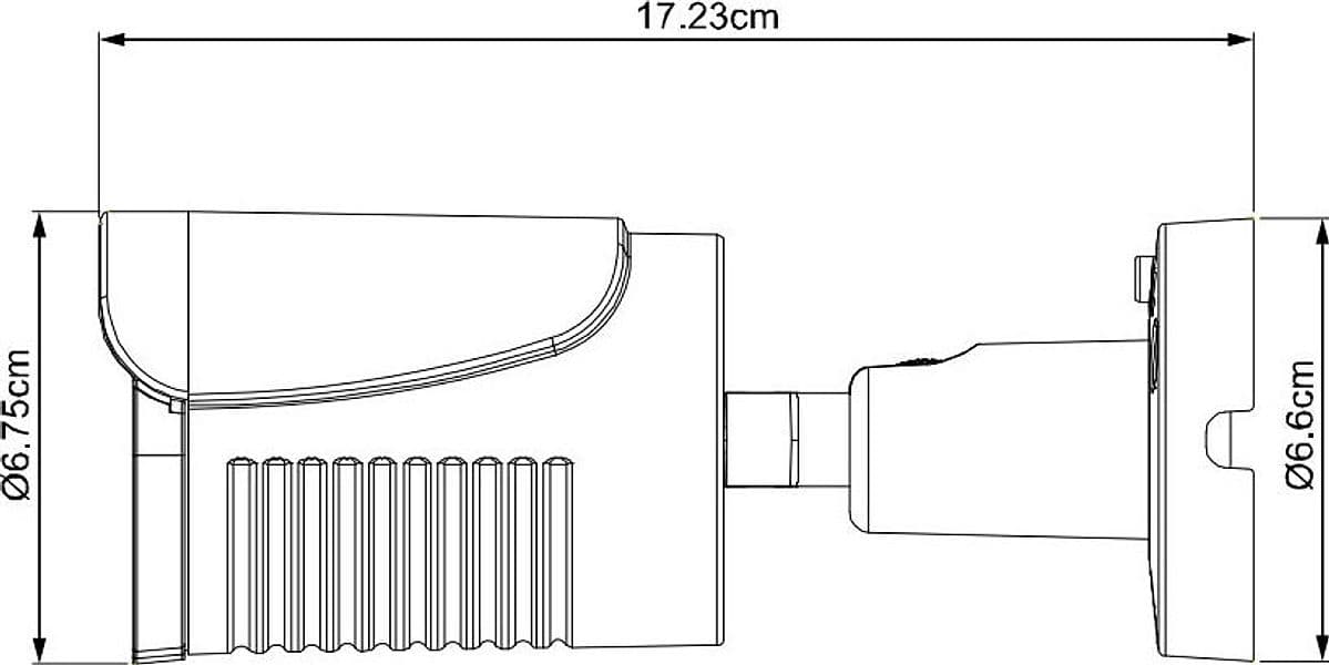 Telecamera IP POE IR 2MP da Soffitto Parete IP66 H.265, DGM2103SVP/F36 in Dom camera Scontolo.net - Potenza, commercioVirtuoso.it