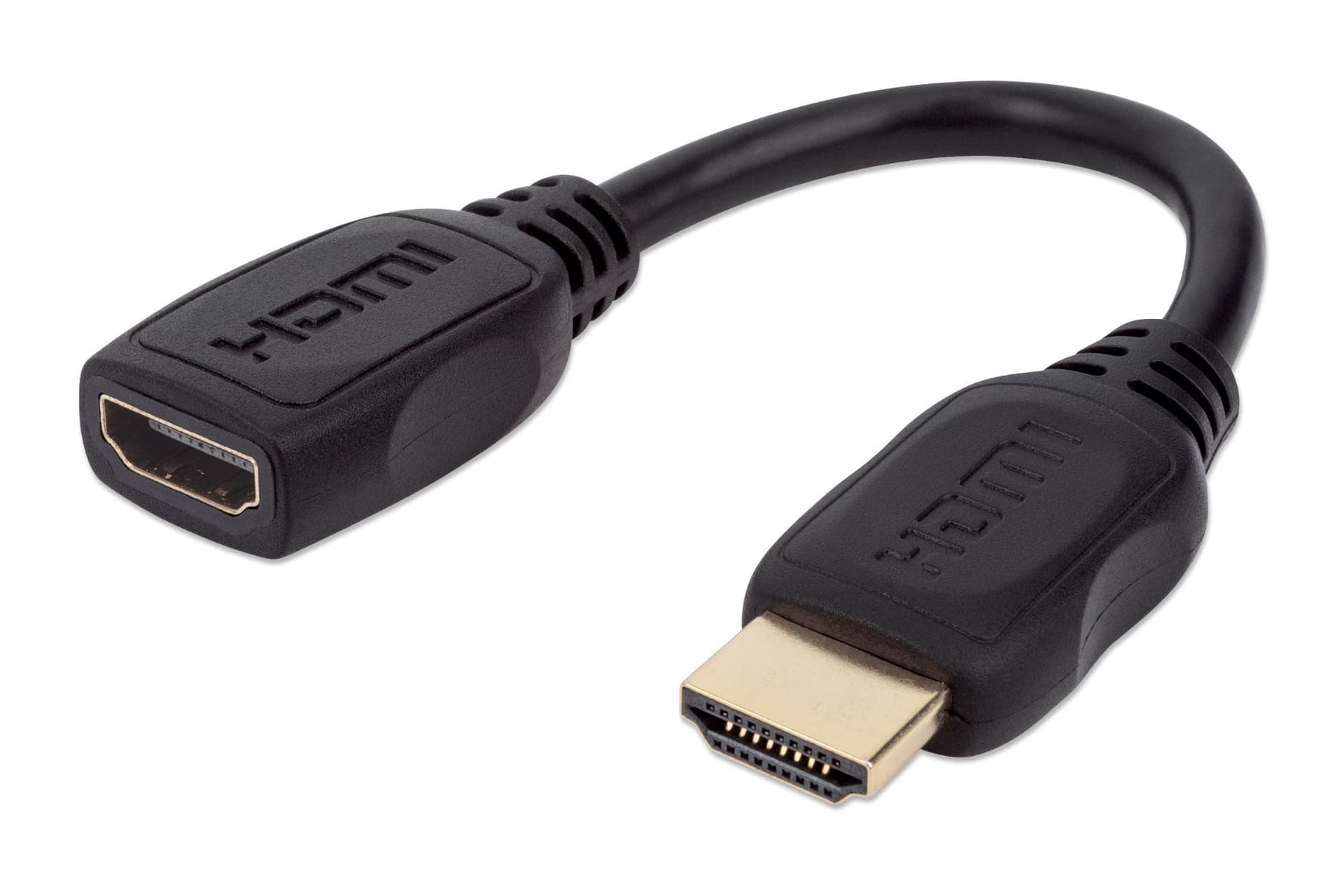 Cavo Prolunga HDMI High Speed con Ethernet 15cm Nero in Cavi HDMI Scontolo.net - Potenza, commercioVirtuoso.it