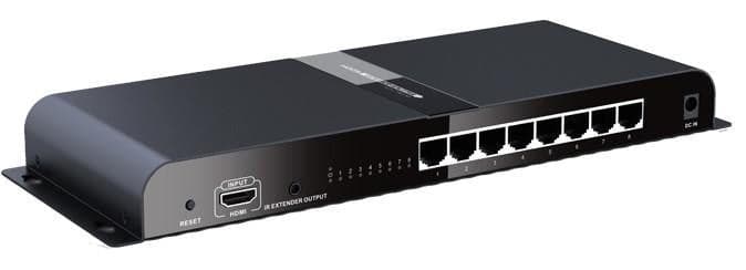 Extender Splitter 8 vie HDMI con IR su Cavo Cat.6/6a/7 fino a 120m in Cavi HDMI Scontolo.net - Potenza, commercioVirtuoso.it