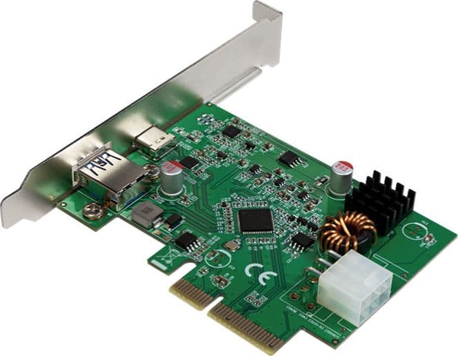 Scheda PCI Express USB 3.2 Gen2x1, 1x USB-C&trade PD 3.0 e 1x USB 3.0 in  Scontolo.net - Potenza, commercioVirtuoso.it