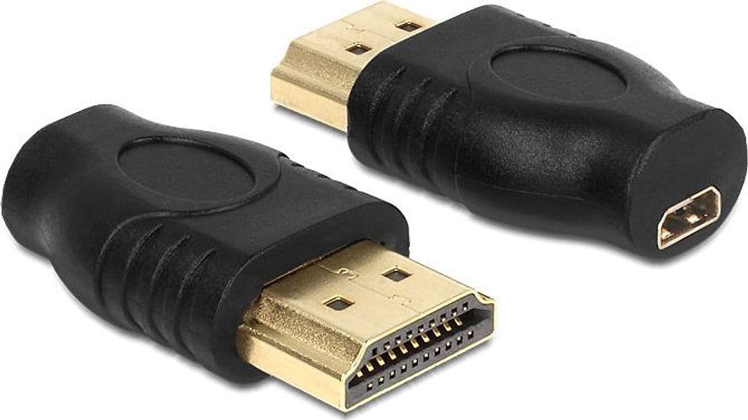 Adattatore HDMI Micro-D Femmina a HDMI-A Maschio Nero in Cavi HDMI Scontolo.net - Potenza, commercioVirtuoso.it