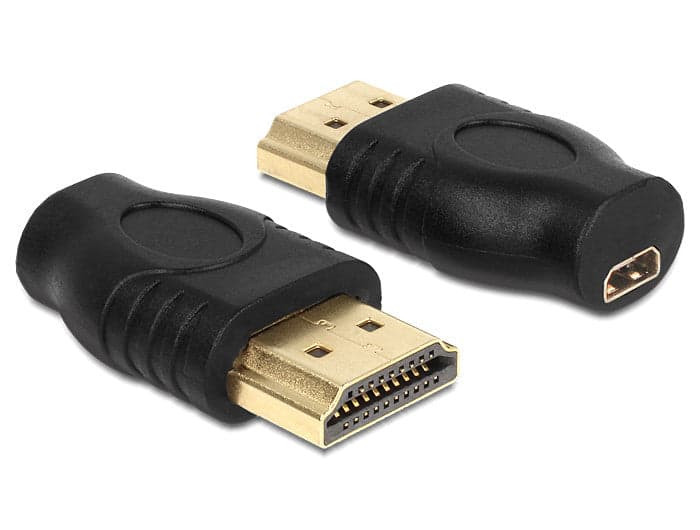 Adattatore HDMI Micro-D Femmina a HDMI-A Maschio Nero in Cavi HDMI Scontolo.net - Potenza, commercioVirtuoso.it