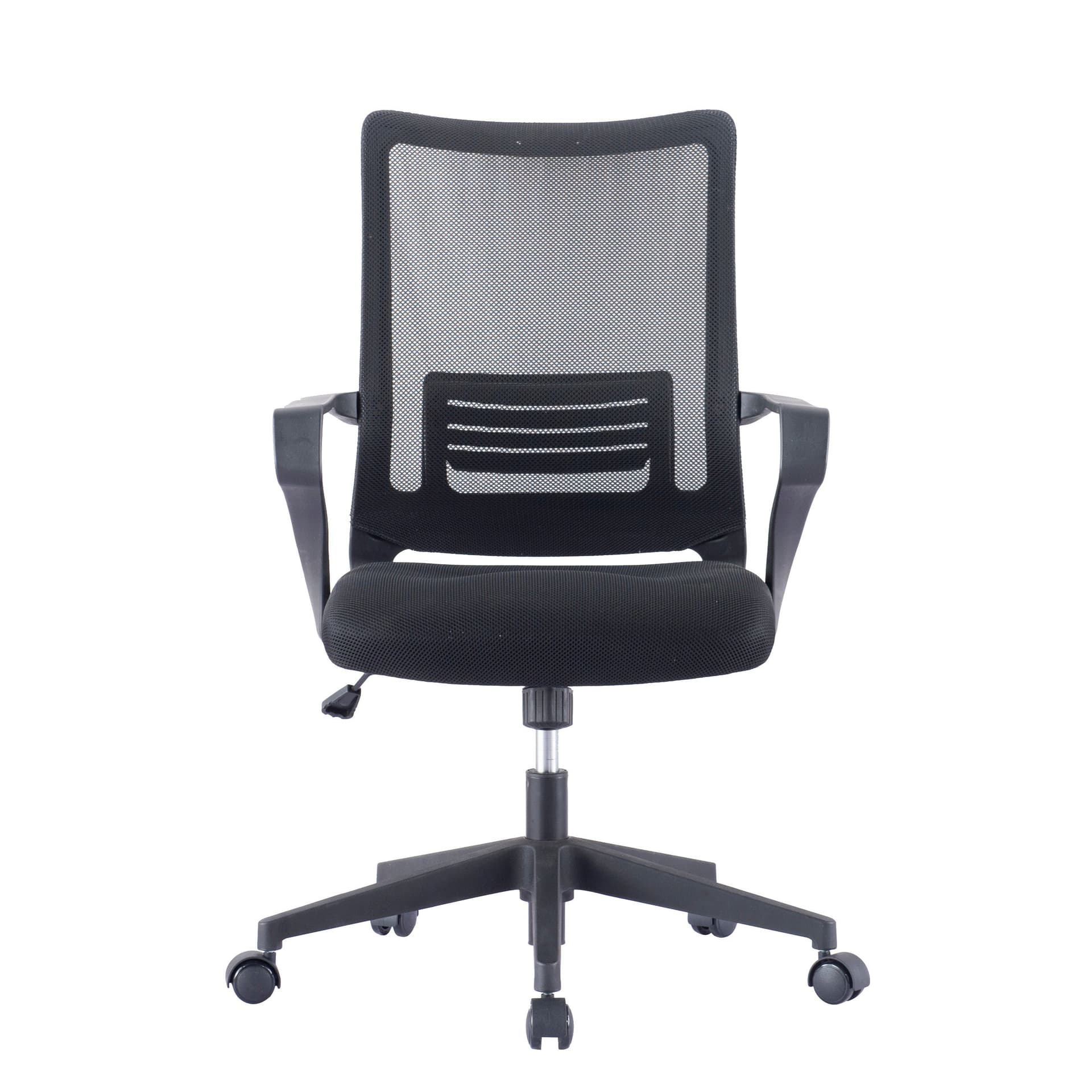 Sedia per Ufficio con Schienale Medio in rete Nero in Sedie da scrivania Scontolo.net - Potenza, commercioVirtuoso.it
