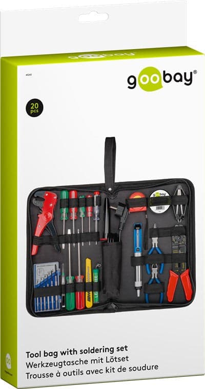 Kit Valigetta di 20 Attrezzi con Set di Saldatura in Pratica Custodia in Set di attrezzi Scontolo.net - Potenza, commercioVirtuoso.it