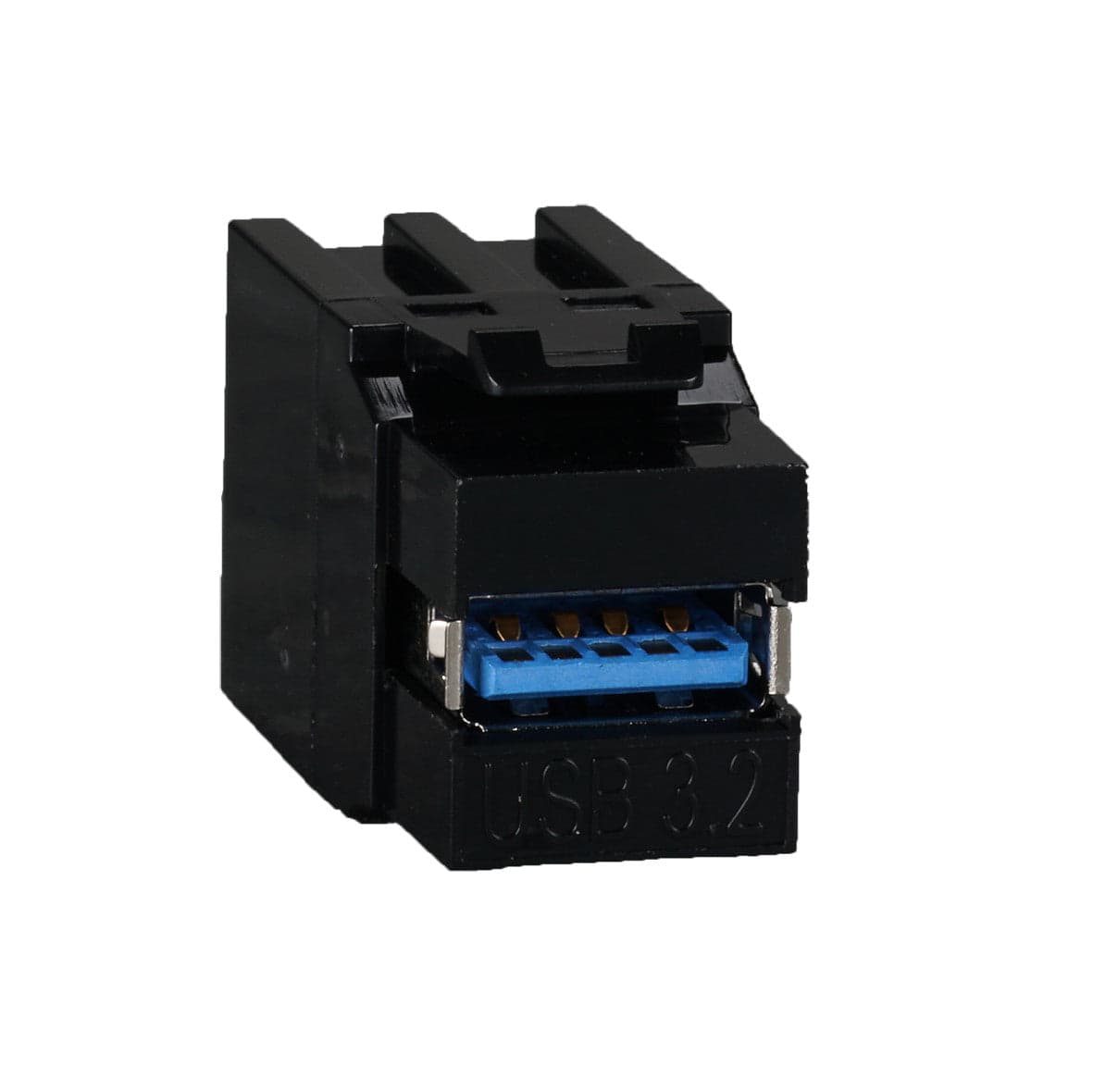 Connettore Keystone USB3.2 tipo A Femmina/Femmina 1,45 cm Nero in Adattatori Scontolo.net - Potenza, commercioVirtuoso.it