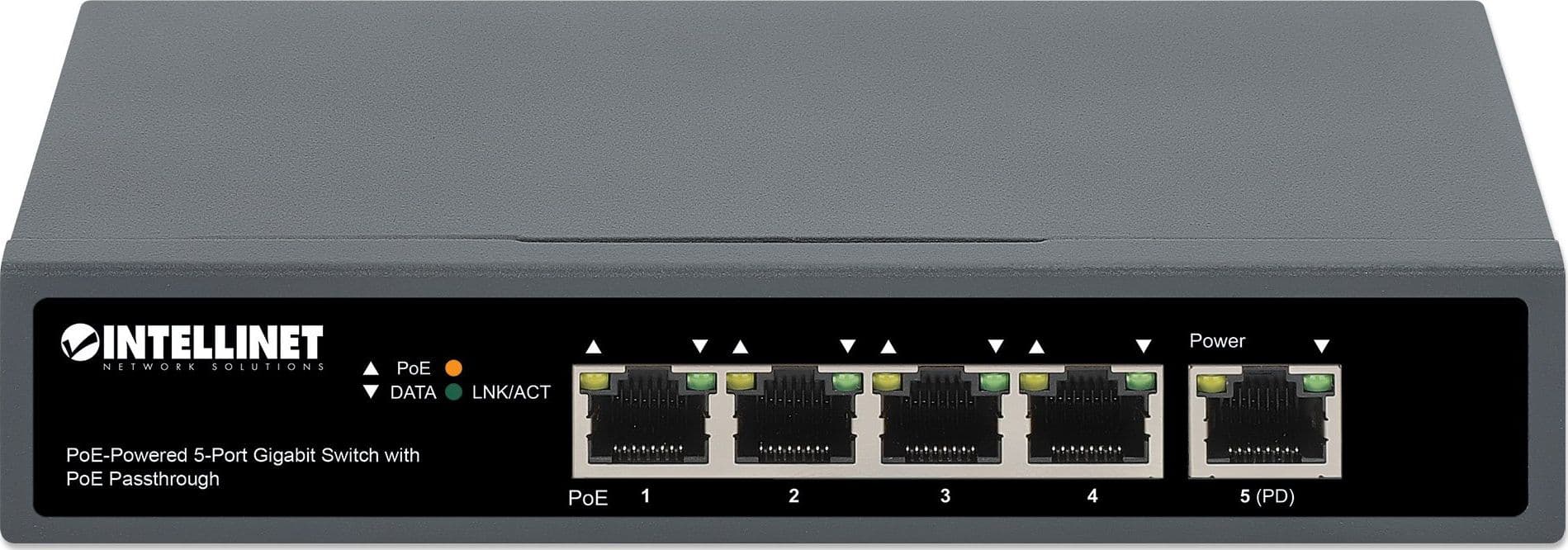 Switch Gigabit a 5 Porte con Alimentazione PoE Passante in  Scontolo.net - Potenza, commercioVirtuoso.it