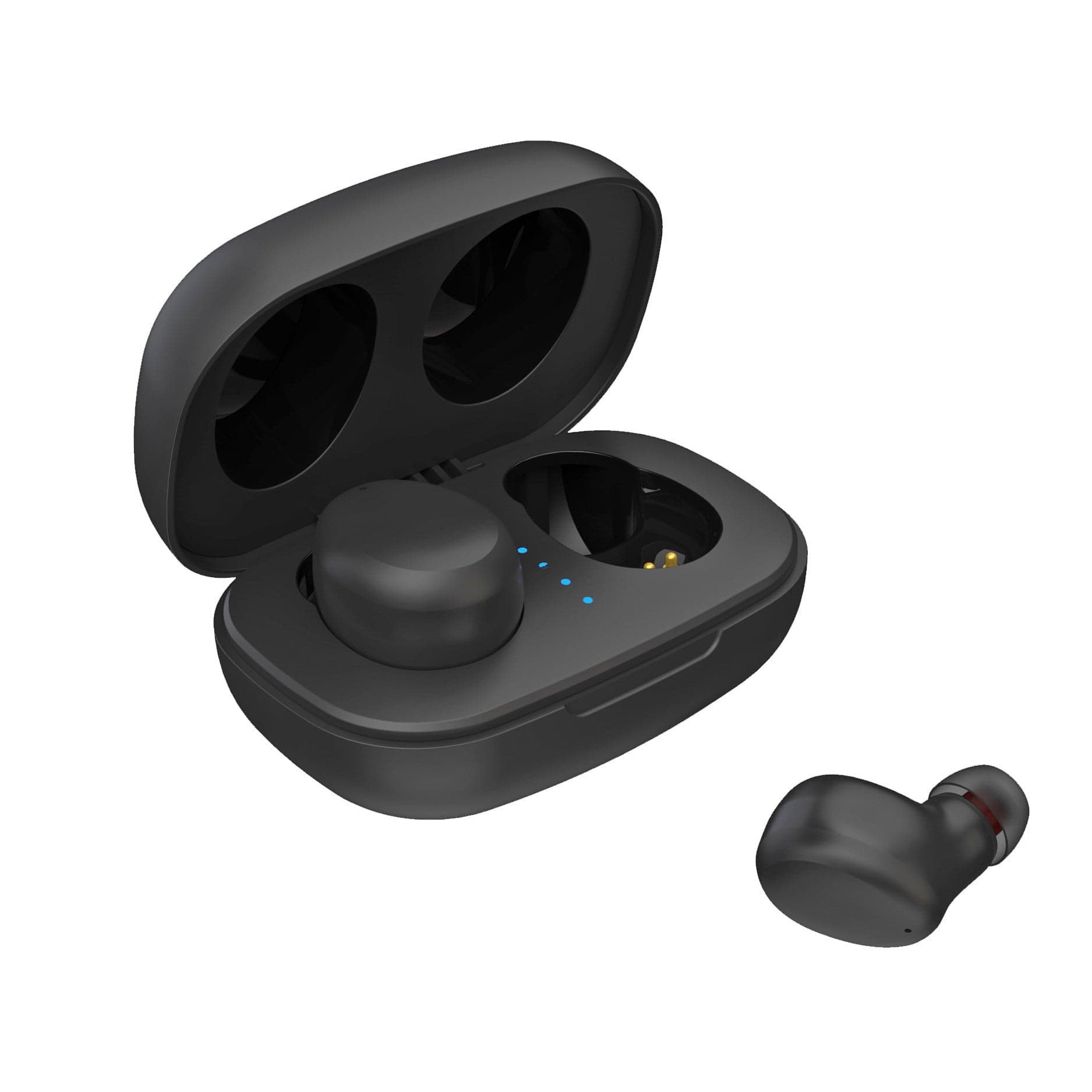 Auricolari Bluetooth v5.1 con Custodia di Ricarica Nero in Cuffie In-Ear Scontolo.net - Potenza, commercioVirtuoso.it