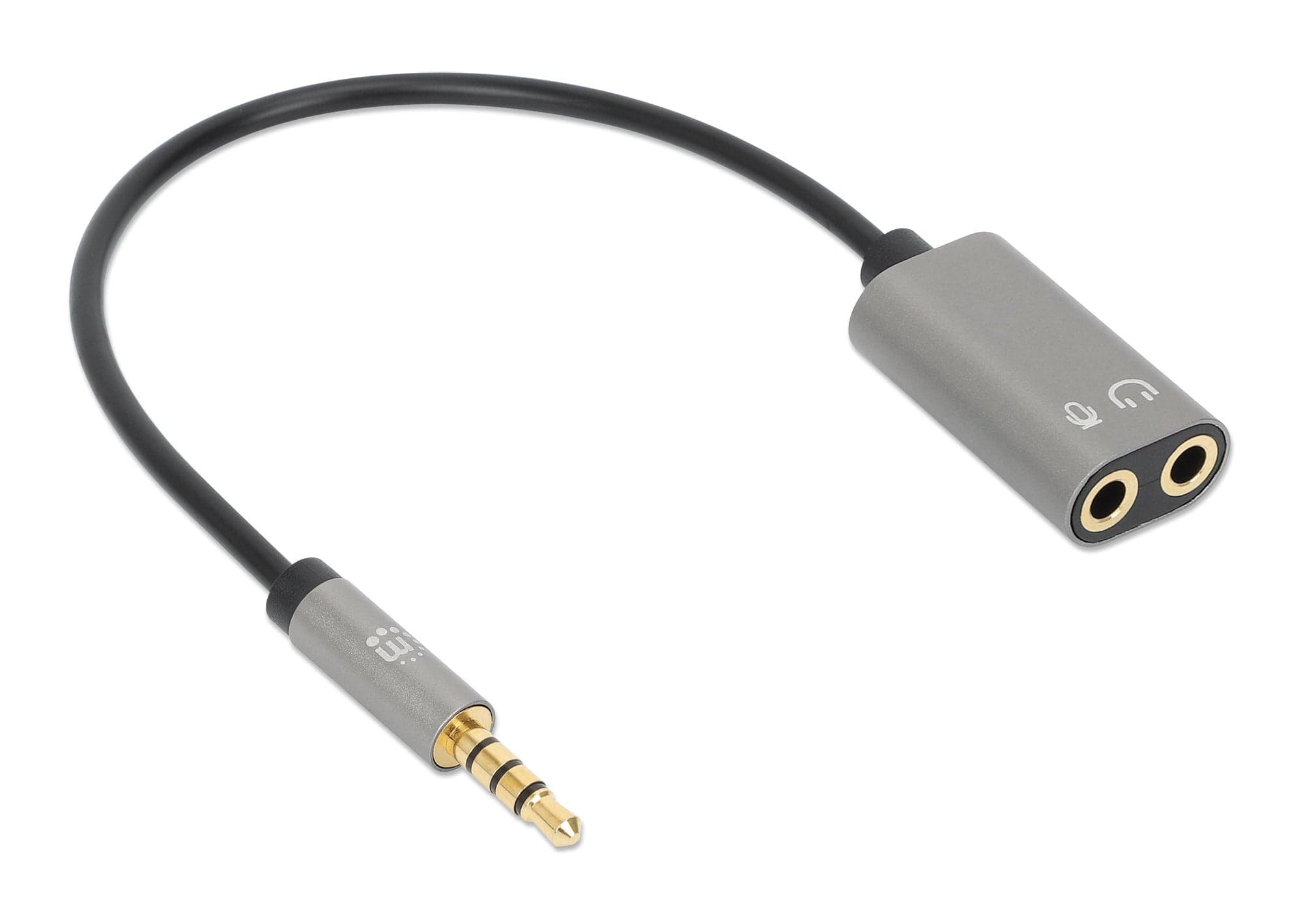 Cavo Adattatore per Cuffie con Splitter Audio Stereo AUX 20cm in Adattatori Scontolo.net - Potenza, commercioVirtuoso.it