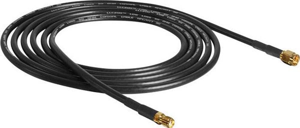 Cavo Antenna SMA M/F a Basse Perdite 10m Nero in Cavi coassiali Scontolo.net - Potenza, commercioVirtuoso.it