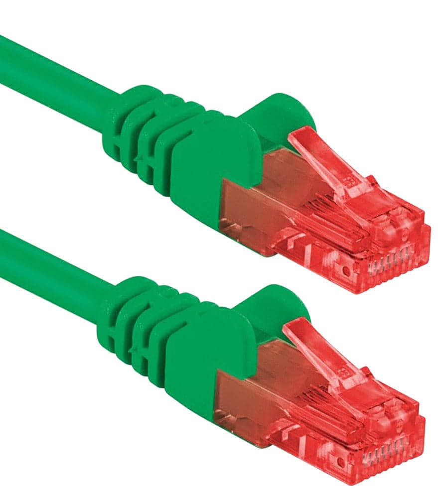 Cavo di rete Patch in CCA Cat.6 Verde U/UTP 2m in Cavi Ethernet Scontolo.net - Potenza, commercioVirtuoso.it