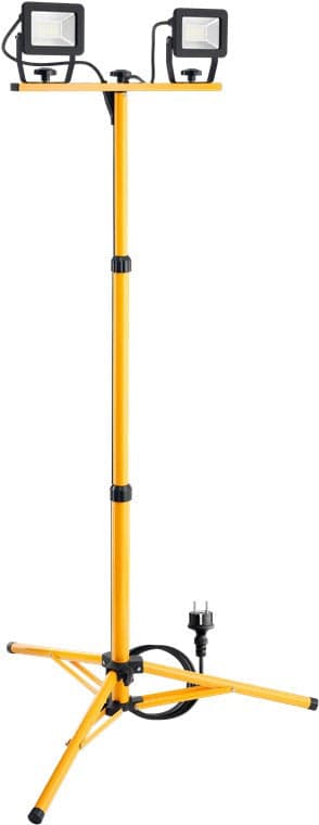 Faretto da lavoro a LED con Treppiede Telescopico 2x20W in Faretti Scontolo.net - Potenza, commercioVirtuoso.it