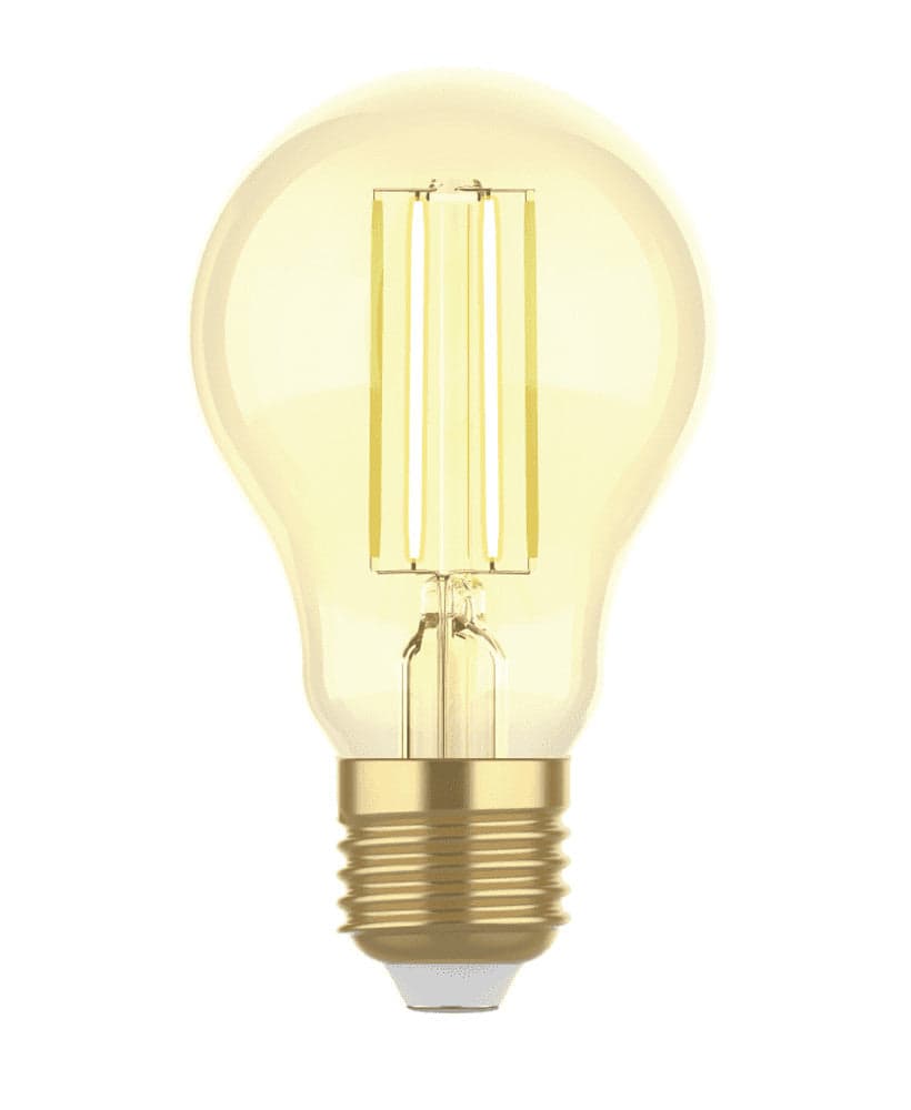 Lampadina Intelligente E27 Ambra Calda 4,9W LED a Filamento Alexa e Google Assistant Classe F, R5137 in Lampadine Wi-Fi Scontolo.net - Potenza, commercioVirtuoso.it