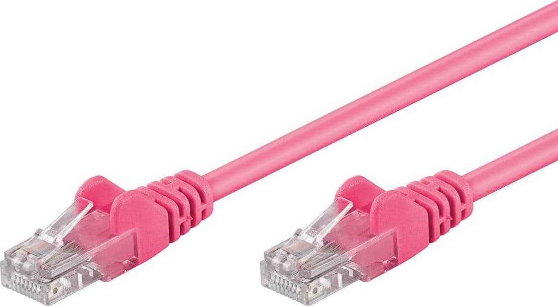 Cavo di rete Patch CCA Cat. 5e Rosa UTP 2m in Cavi Ethernet Scontolo.net - Potenza, commercioVirtuoso.it
