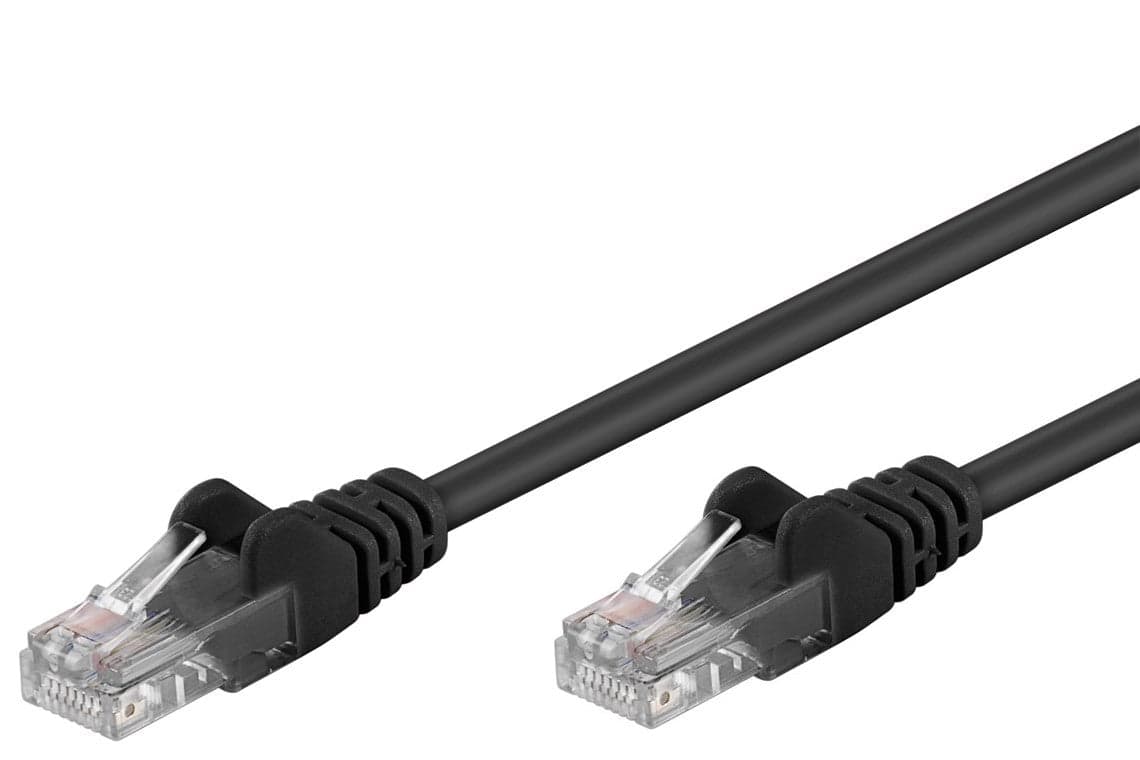Cavo di rete Patch CCA Cat. 5e Nero UTP 10m in Cavi Ethernet Scontolo.net - Potenza, commercioVirtuoso.it
