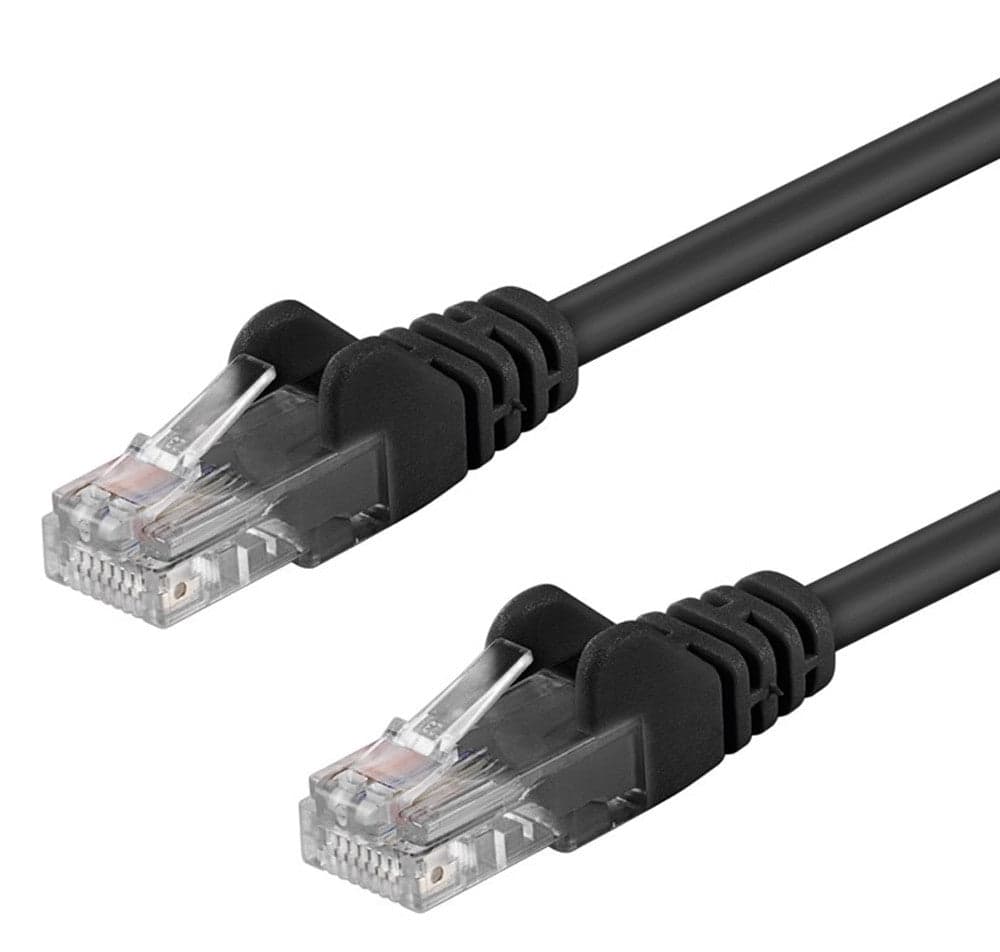 Cavo di rete Patch CCA Cat. 5e Nero UTP 10m in Cavi Ethernet Scontolo.net - Potenza, commercioVirtuoso.it