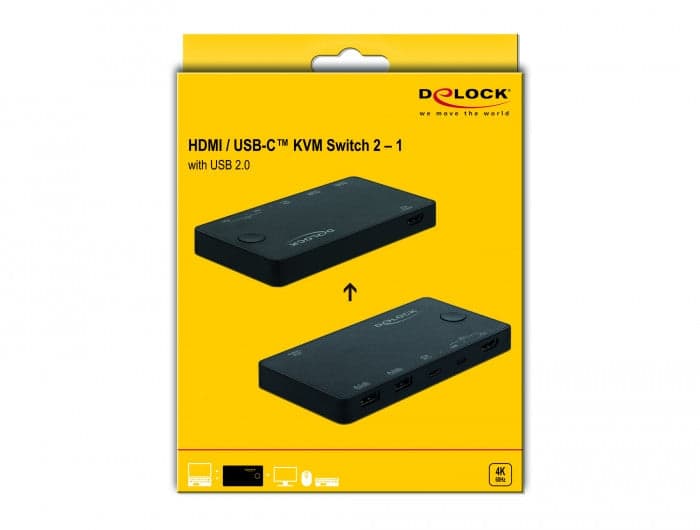 Switch KVM HDMI/USB-C&trade 4K 60Hz con USB in  Scontolo.net - Potenza, commercioVirtuoso.it