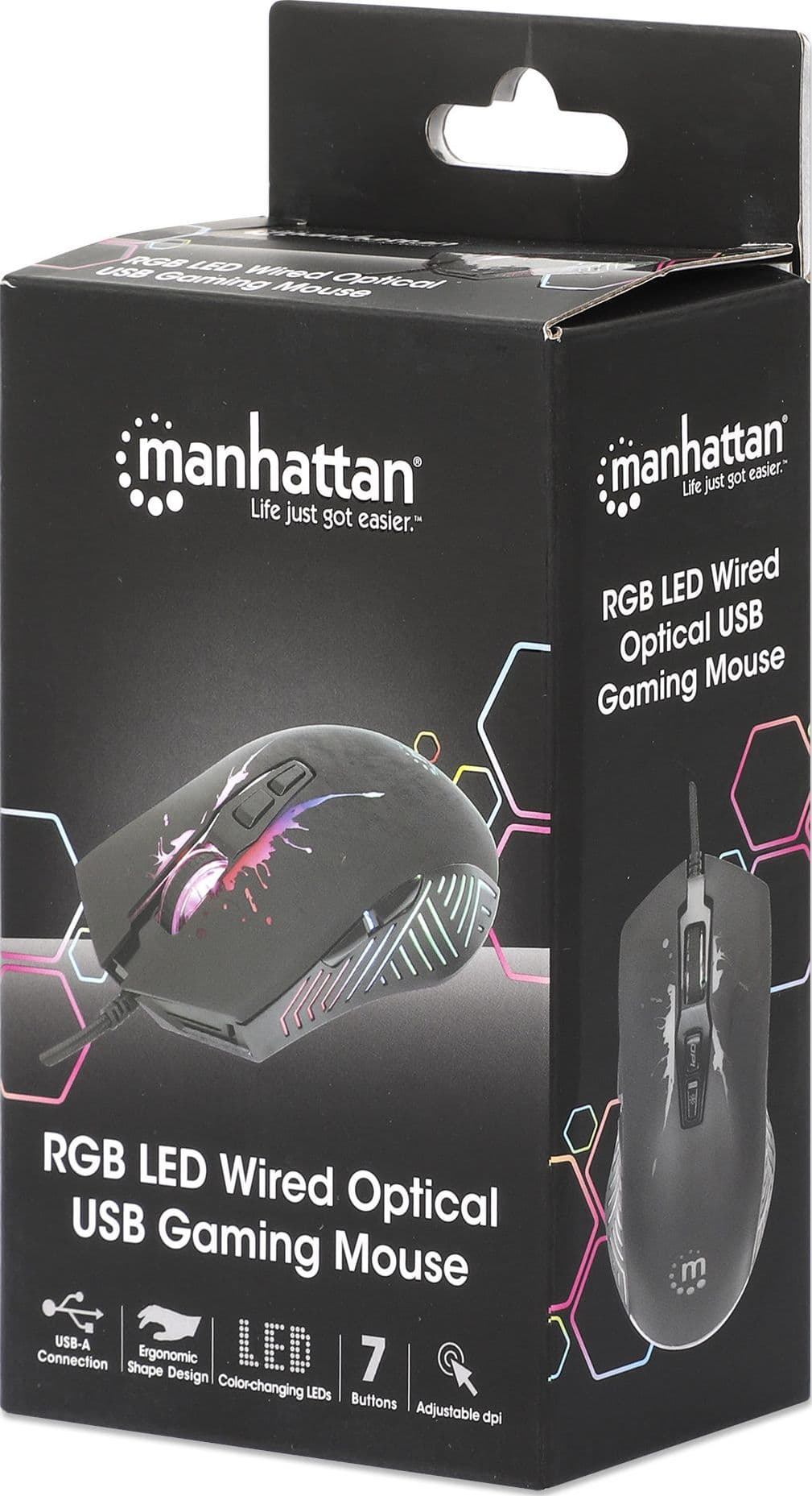 Mouse ottico Gaming LED RGB con cavo USB in Mouse da gioco Scontolo.net - Potenza, commercioVirtuoso.it