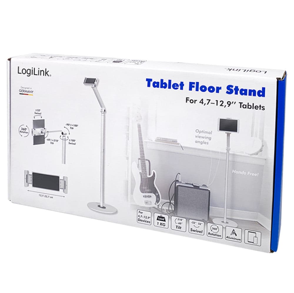 Supporto da Pavimento Inclinabile e Girevole per Dispositivi Mobili da 4.7'' a 12.9'' in Mobili Scontolo.net - Potenza, commercioVirtuoso.it