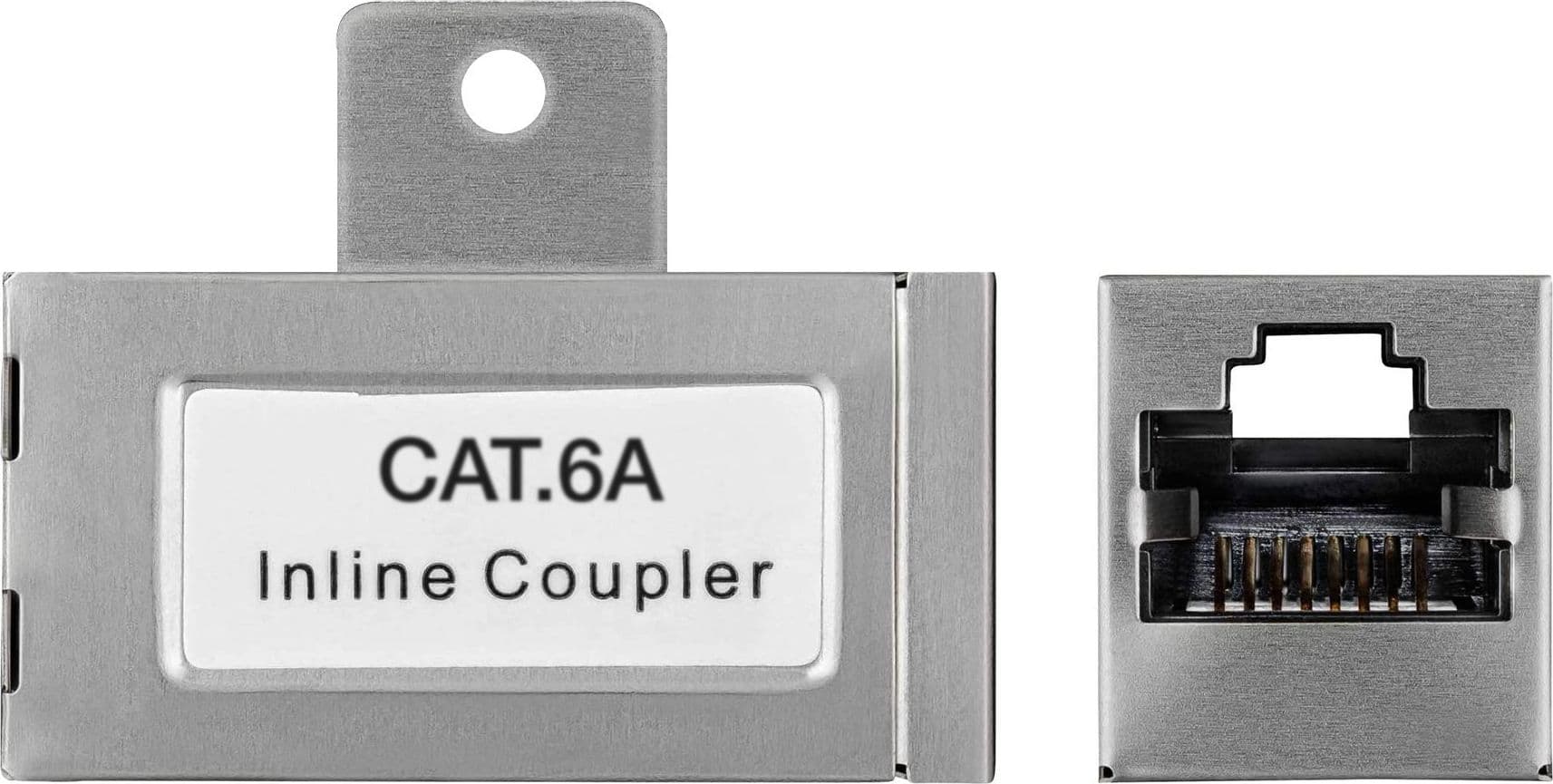 Adattatore Modulare RJ45 STP Cat.6A con Flange di Fissaggio in Cavi coassiali Scontolo.net - Potenza, commercioVirtuoso.it