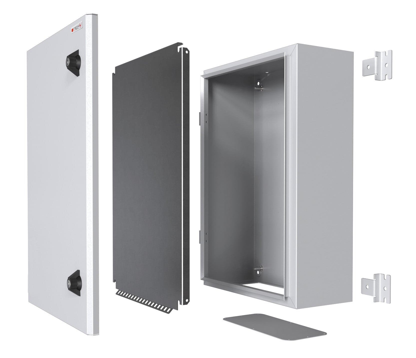 Armadio Rack 19'' a muro 13U grigio IP65 porta cieca prof. 400 mm in  Scontolo.net - Potenza, commercioVirtuoso.it