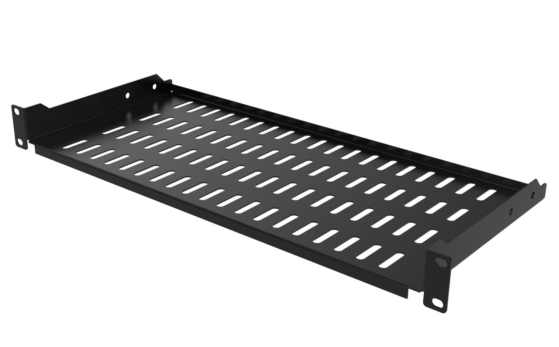Mensola per Rack 10'' 150 mm 1U Nero 2 punti in Staffe e supporti per mensole Scontolo.net - Potenza, commercioVirtuoso.it