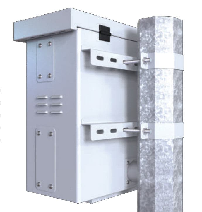 Morsetto Ottagonale per Fissaggio Accessori a Palo in Supporti per parabole Scontolo.net - Potenza, commercioVirtuoso.it
