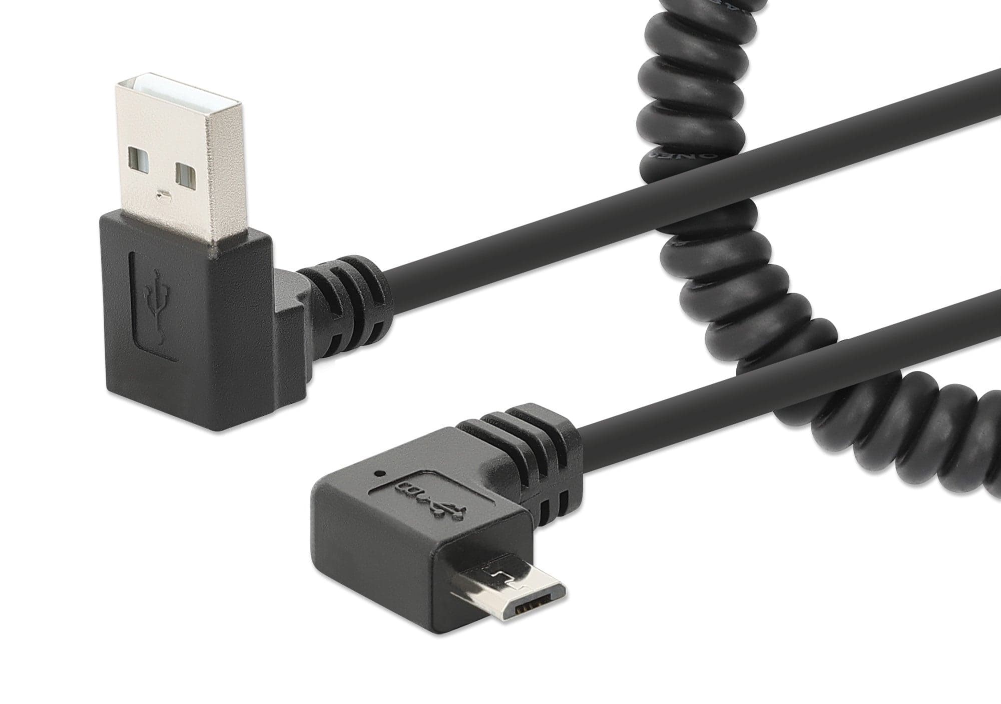 Cavo di Ricarica USB-A a Micro-USB 1m Spiralato Nero in  Scontolo.net - Potenza, commercioVirtuoso.it