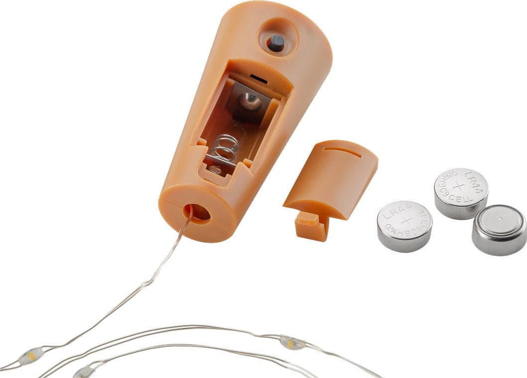 Confezione da 3pz Catena Luminosa per Bottiglie da 10 LED con Timer in Catene luminose Scontolo.net - Potenza, commercioVirtuoso.it