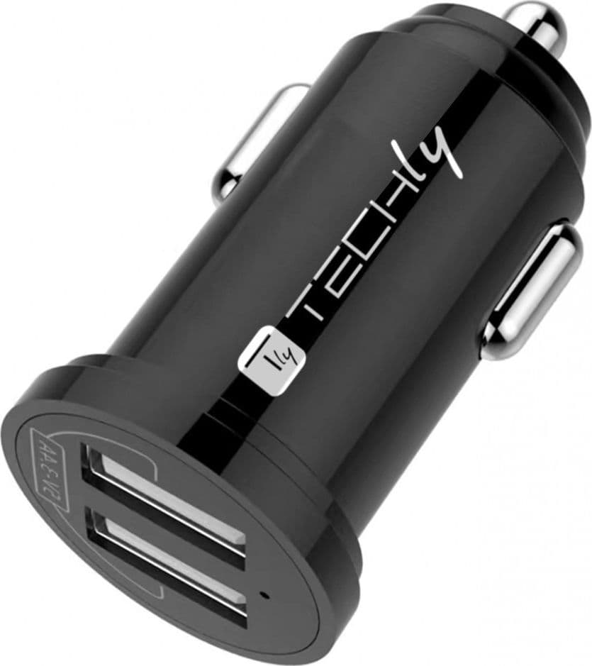 Mini Caricatore da Auto 2 Porte USB-A 17W/3.4A Nero in Caricabatterie da auto Scontolo.net - Potenza, commercioVirtuoso.it