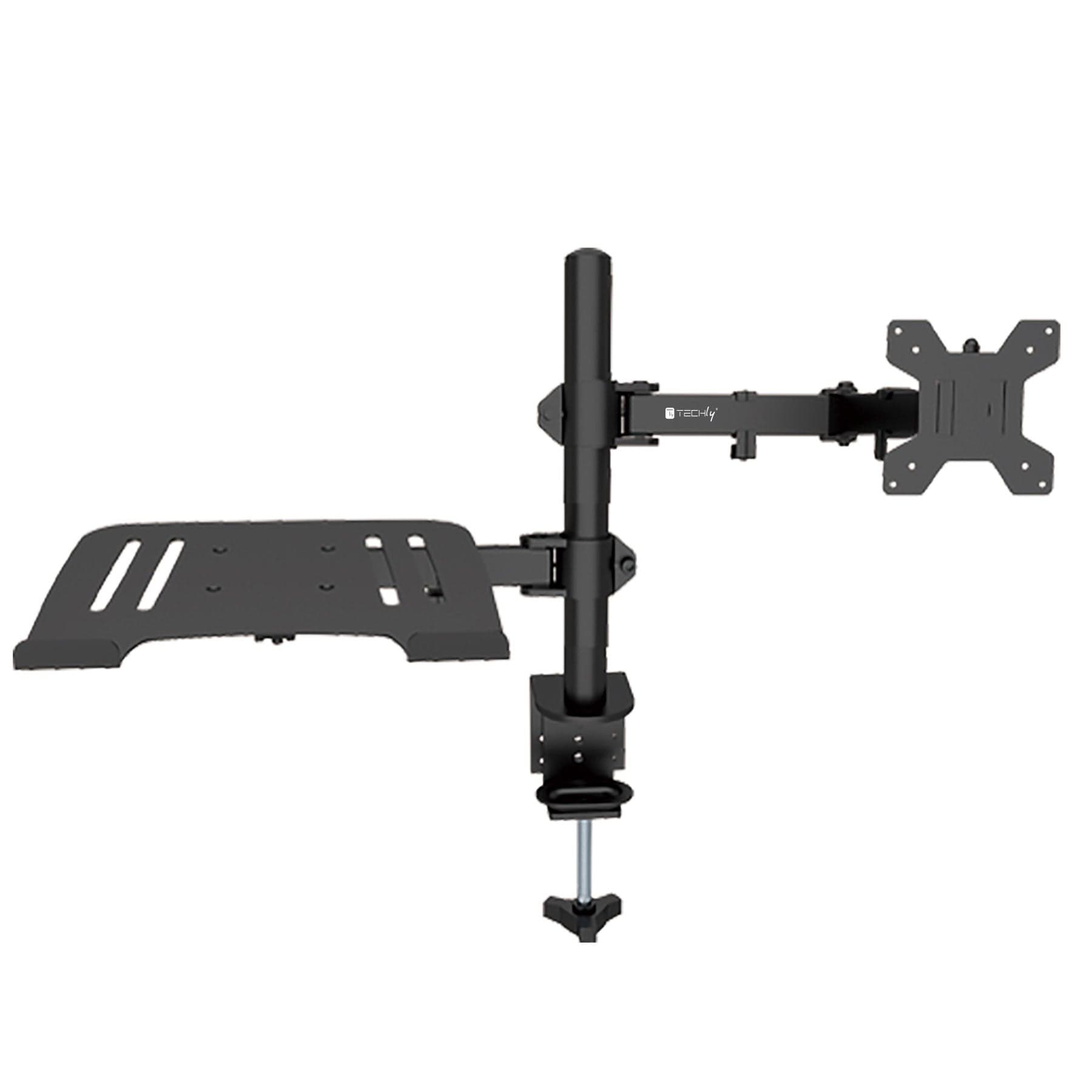 Supporto da Scrivania Braccio per Monitor 13-32'' e Mensola per Laptop in Supporti Scontolo.net - Potenza, commercioVirtuoso.it
