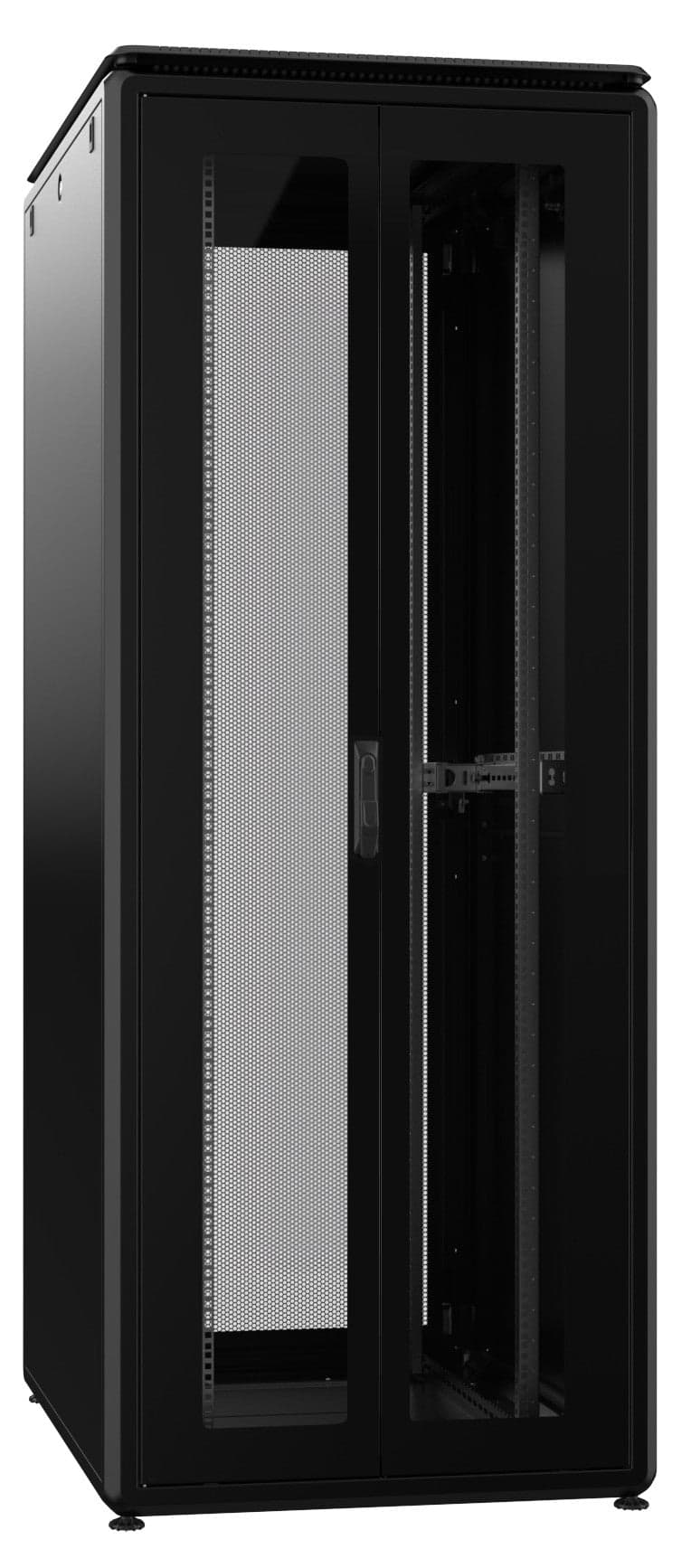 Armadio Server Rack 19'' 800x1000 42U Nero Porta Grigliata Doppio Battente serie Evolution Ventilato in  Scontolo.net - Potenza, commercioVirtuoso.it