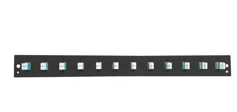 Pannello Frontale per Cassetto Ottico 1U 12 LC Duplex OM3 Nero in  Scontolo.net - Potenza, commercioVirtuoso.it