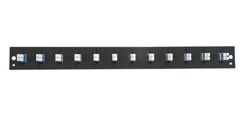 Pannello Frontale per Cassetto Ottico 1U 12 LC Duplex OS2 Nero in  Scontolo.net - Potenza, commercioVirtuoso.it