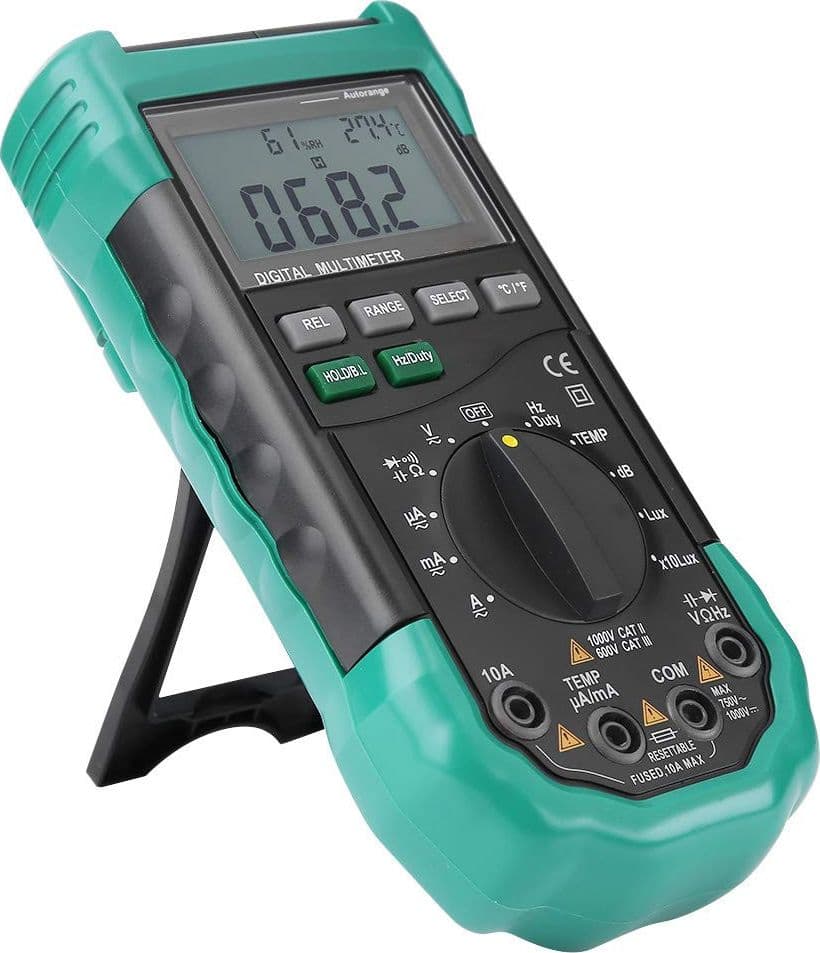 Multimetro Digitale LCD 4000counts con misurazioni ambientali, KPS-MT490 in Multimetri Scontolo.net - Potenza, commercioVirtuoso.it