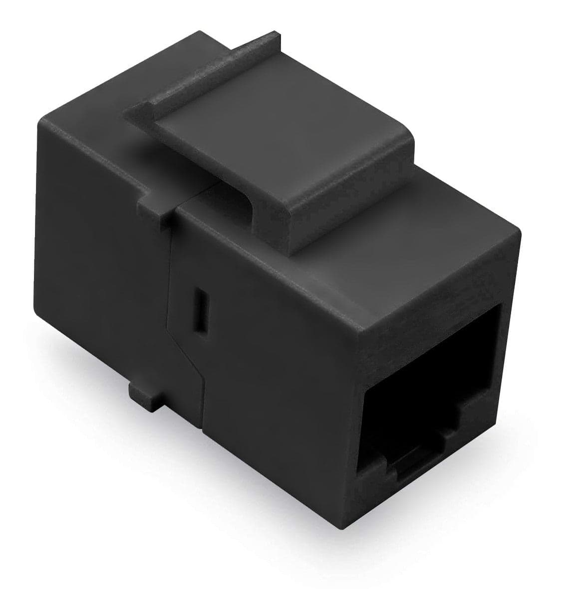 Accoppiatore Keystone RJ45 F/F Cat.5E UTP Nero in Cavi Ethernet Scontolo.net - Potenza, commercioVirtuoso.it