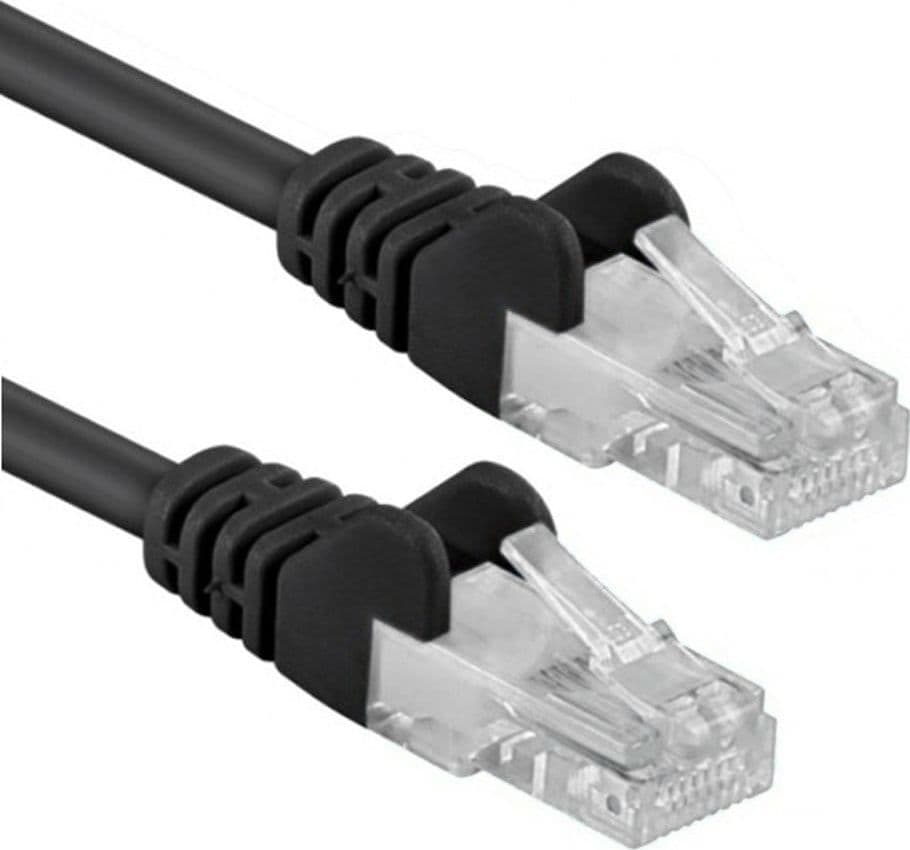 Cavo di rete Patch in Rame Cat. 5e Nero UTP 7,5 m in Cavi Ethernet Scontolo.net - Potenza, commercioVirtuoso.it