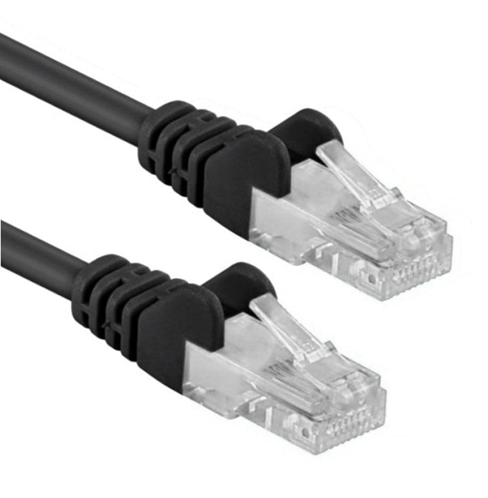 Cavo di rete Patch in Rame Cat. 5e Nero UTP 7,5 m in Cavi Ethernet Scontolo.net - Potenza, commercioVirtuoso.it