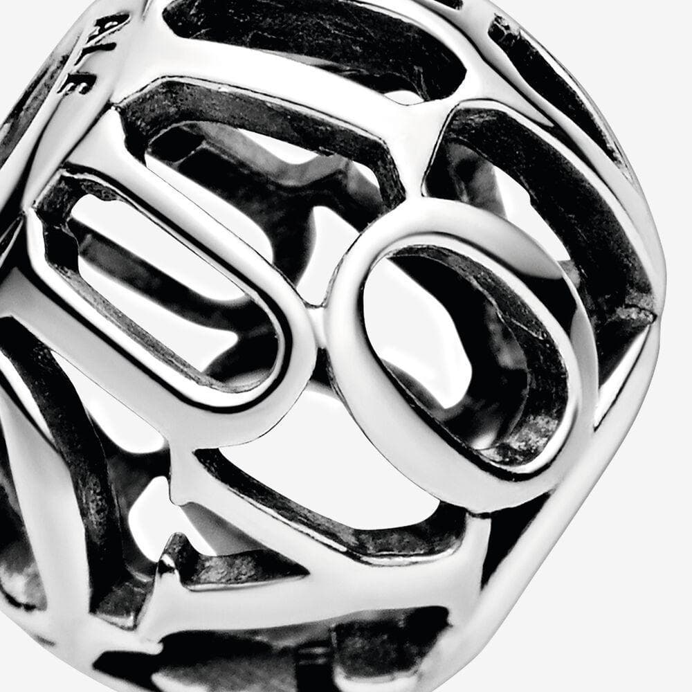 Pandora Charm con lavorazione openwork I Love You in Bead Charm Alba Gioielli - Casoria, commercioVirtuoso.it