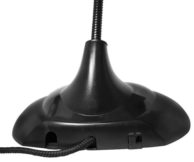 Microfono con Base di Appoggio e Collo Flessibile in A condensatore Scontolo.net - Potenza, commercioVirtuoso.it