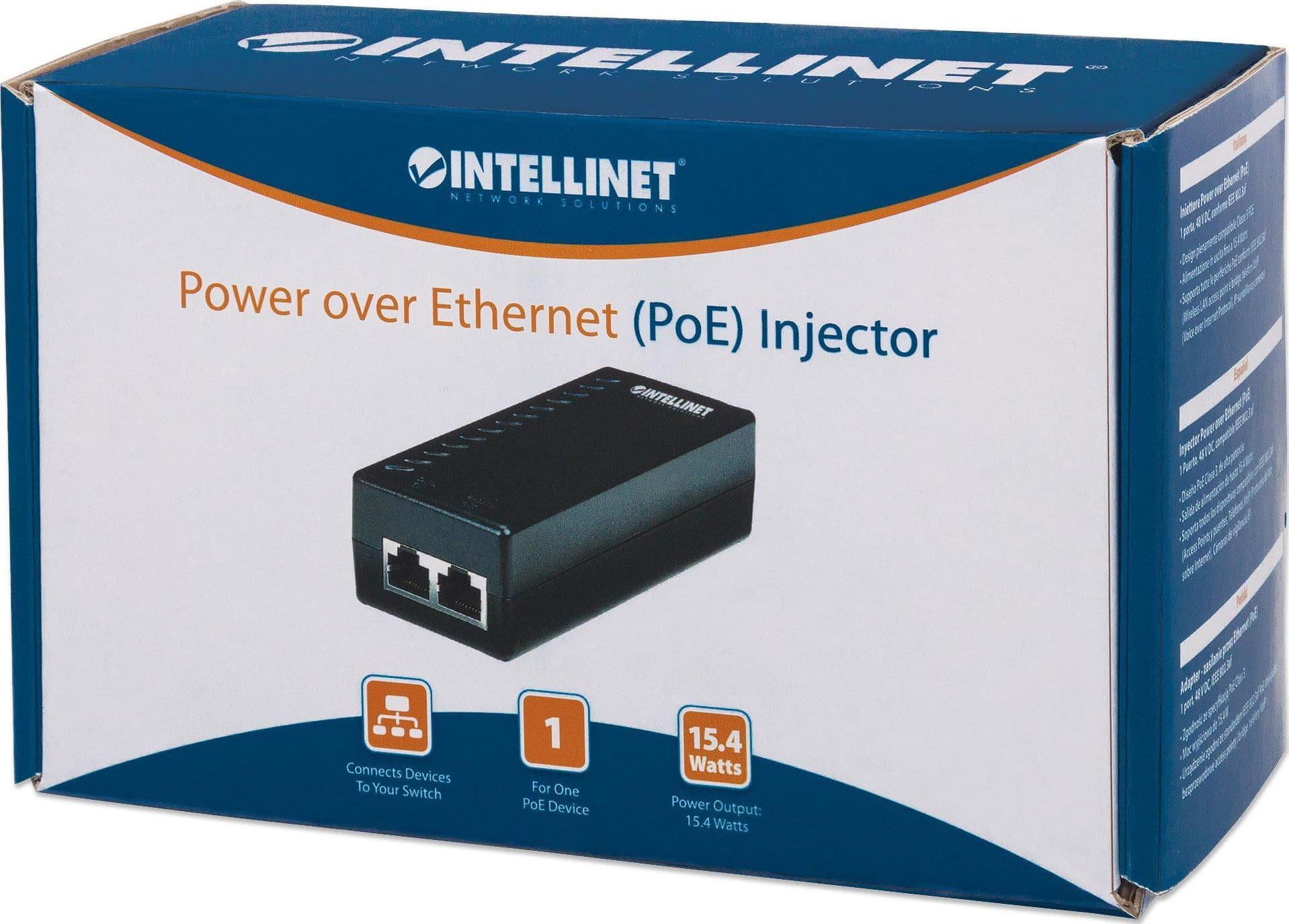 Iniettore Power over Ethernet (PoE) 15.4W in  Scontolo.net - Potenza, commercioVirtuoso.it