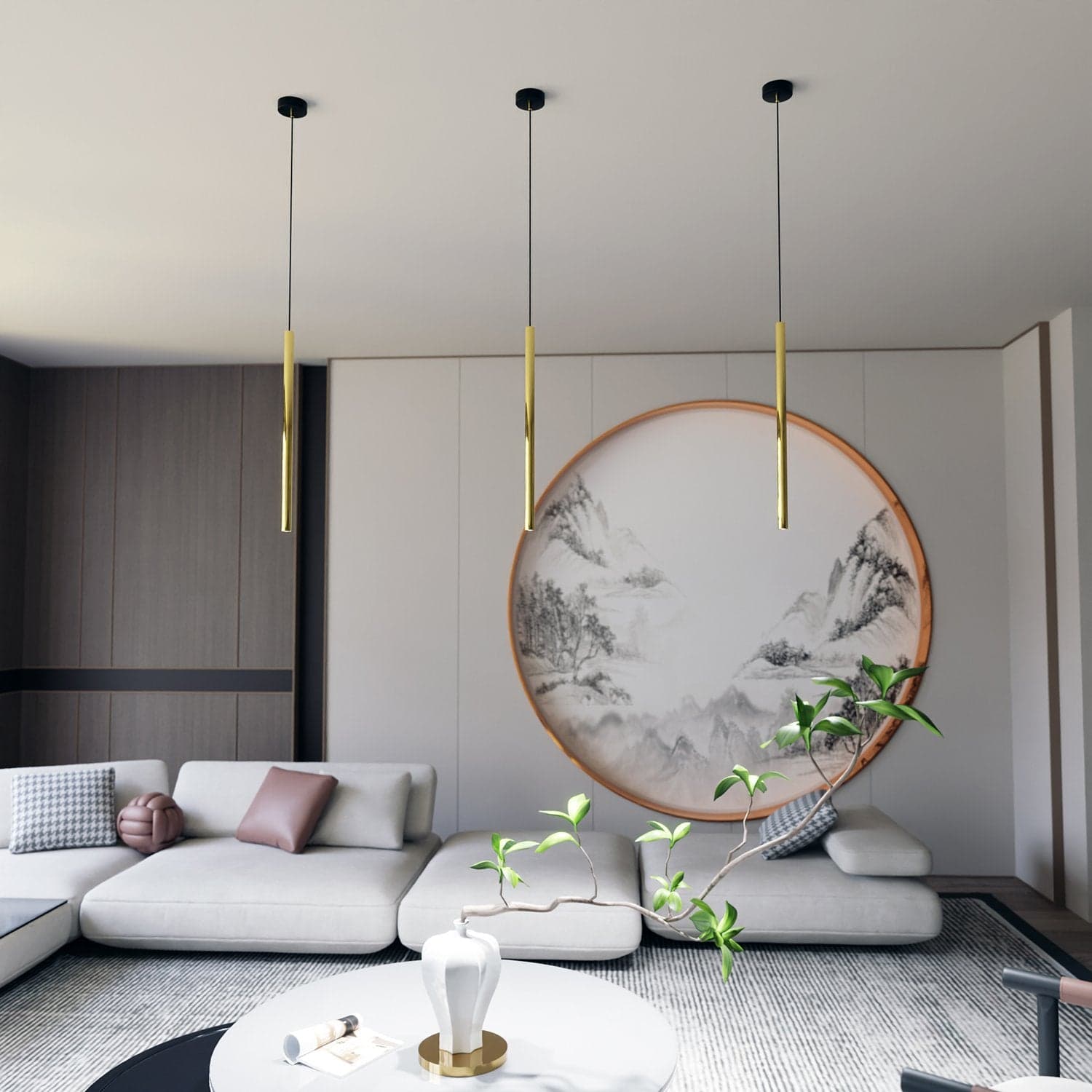 Sospensione Contemporanea In Acciaio 1 Luce Selter Nero E Oro in Lampade a sospensione LuceArt - Montecorvino Pugliano, commercioVirtuoso.it