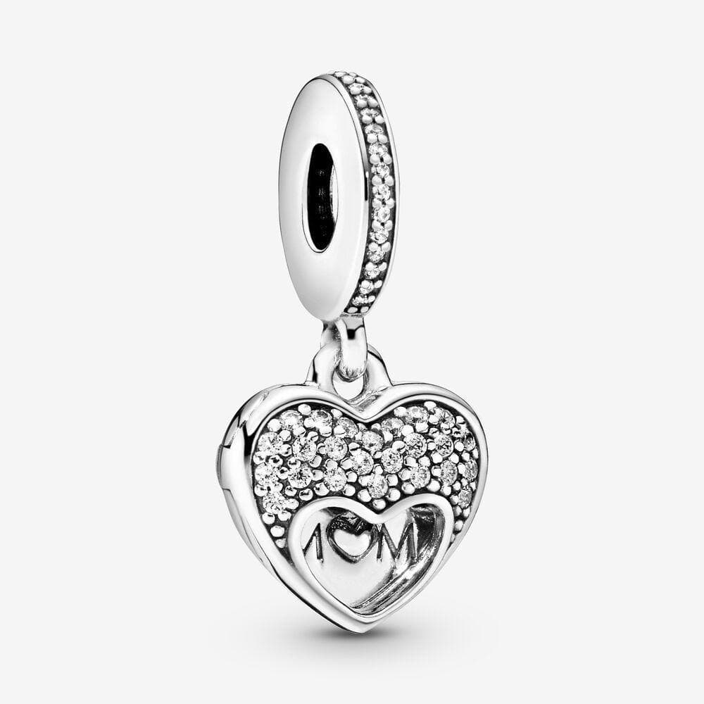 Pandora  Charm pendente a cuore Adoro la mia mamma in Bead Charm Alba Gioielli - Casoria, commercioVirtuoso.it