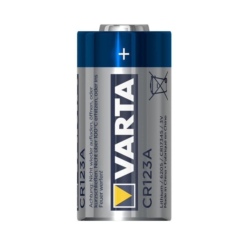 Blister 1 Batteria 3V 1430 mAh Litio CR123A in Pile ricaricabili Scontolo.net - Potenza, commercioVirtuoso.it