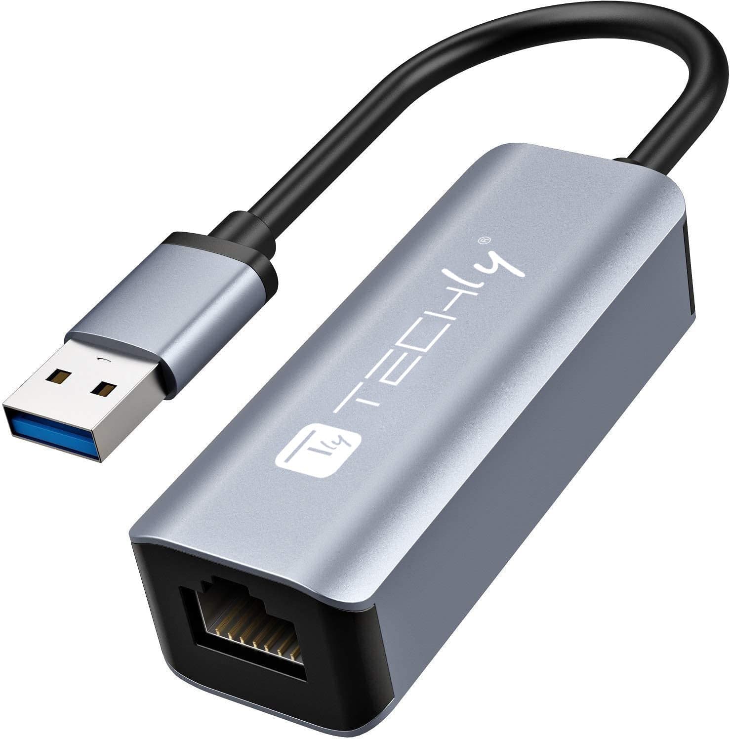 Adattatore Convertitore USB 3.0 tipo A a RJ45 Gigabit in Adattatori USB wireless Scontolo.net - Potenza, commercioVirtuoso.it