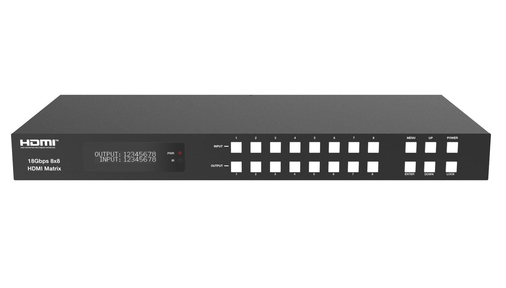 Matrix Swtich HDMI 2.0 8x8 18Gbps 4k@60Hz in Selettori audio-video Scontolo.net - Potenza, commercioVirtuoso.it