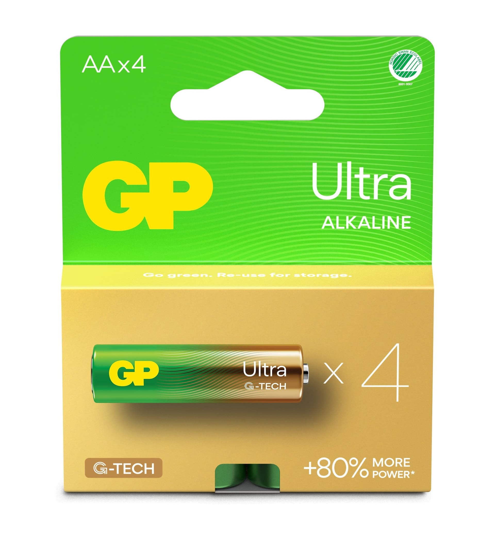 Confezione 4 Batterie GP Ultra Alcaline Stilo AA 15AU/LR6 in Pile monouso Scontolo.net - Potenza, commercioVirtuoso.it