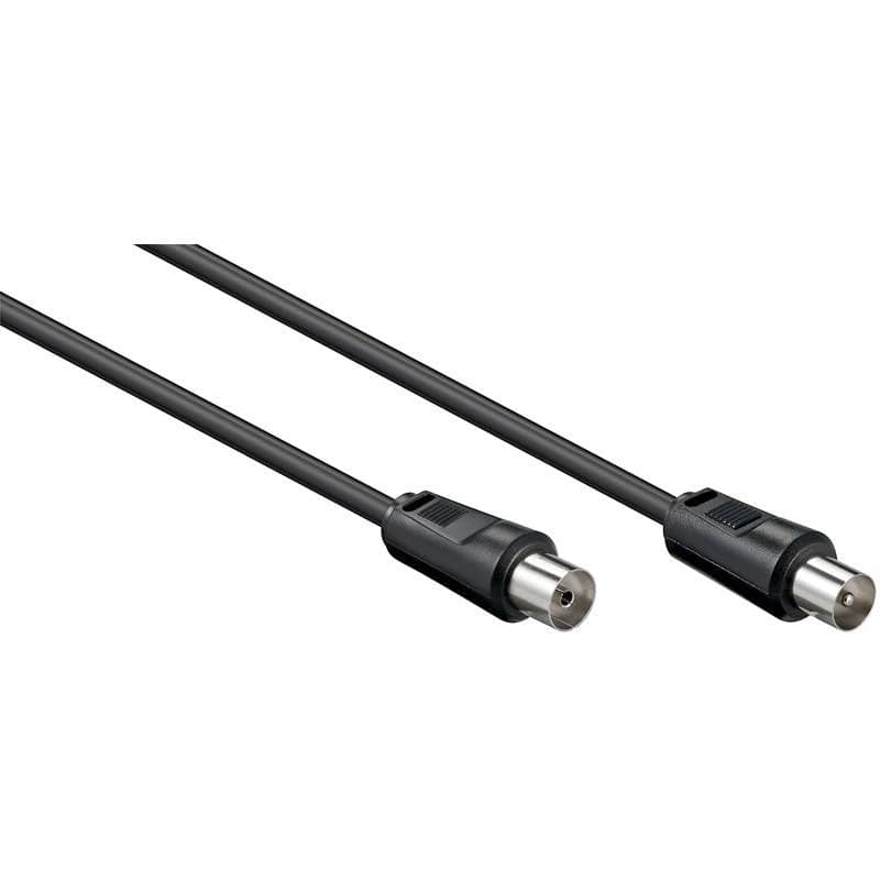 Cavo Antenna TV M/F 1,5 m nero in Cavi coassiali Scontolo.net - Potenza, commercioVirtuoso.it