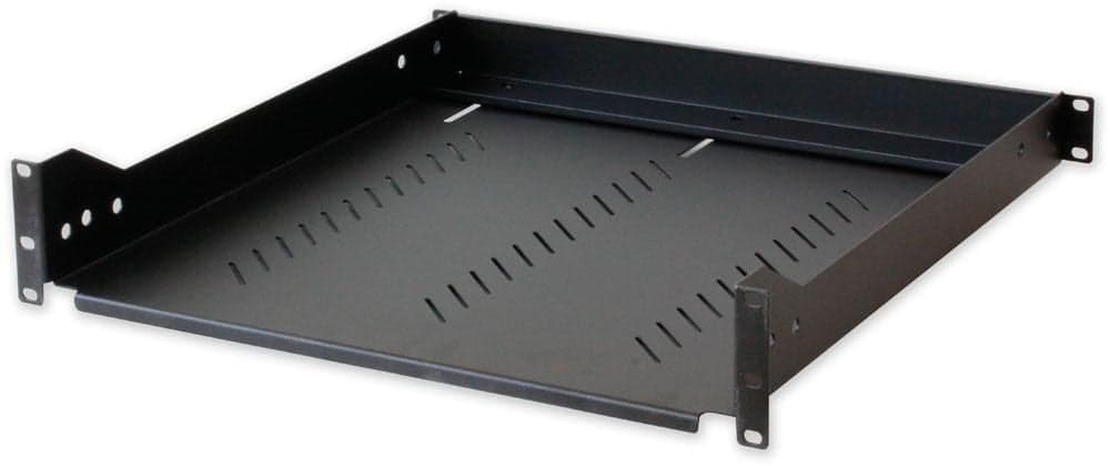 Mensola per Rack 19'' 600 mm 2U Nera 4 punti in  Scontolo.net - Potenza, commercioVirtuoso.it