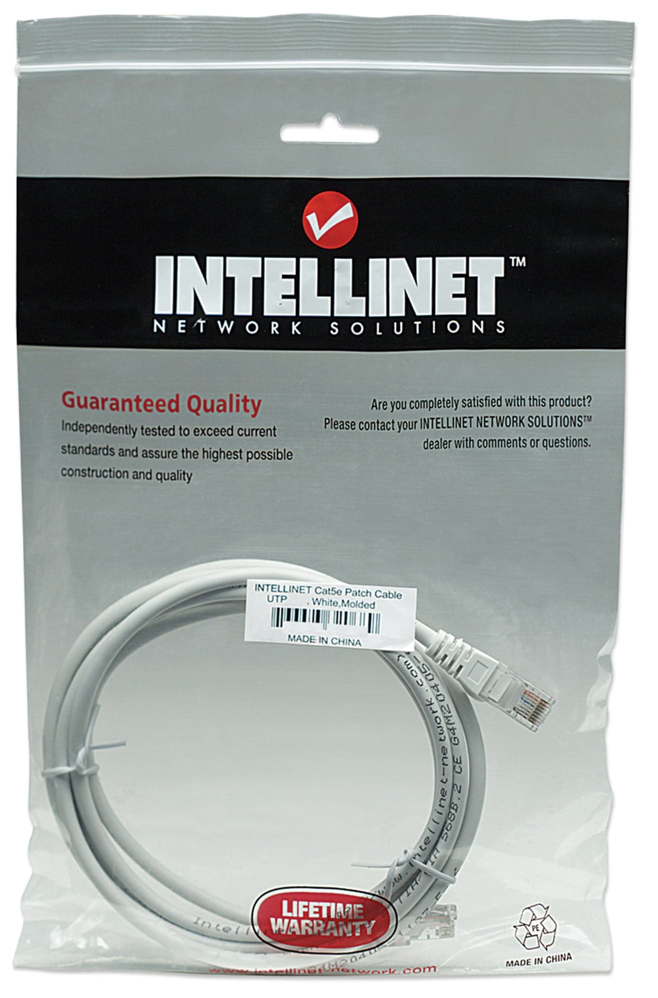 Cavo di rete Patch in Rame Cat. 5e Bianco UTP 7,5 m in Cavi Ethernet Scontolo.net - Potenza, commercioVirtuoso.it